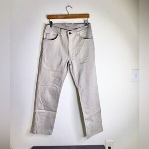 BLUE DELTA Light Grey Stretch Denim Custom Fit Jeans 30x30